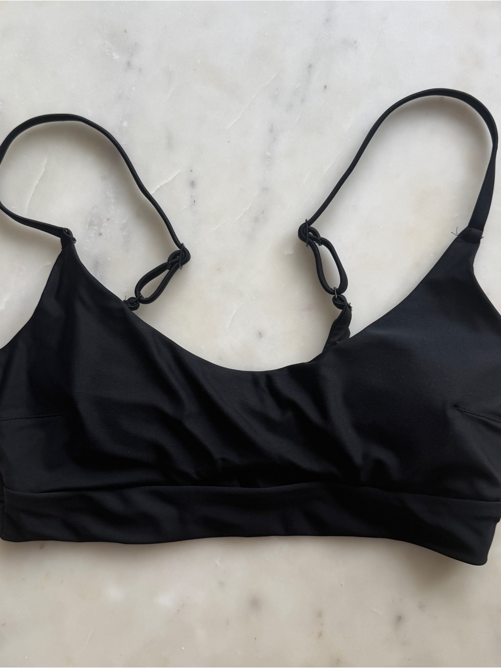 Aerie - Black Cut Out Bathing Suit Top